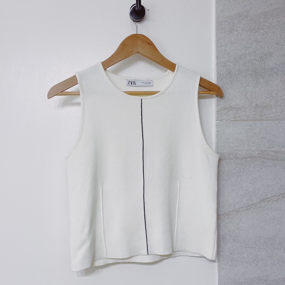 Zara | Sweater Tank Top | Size Small - Picture 1 of 5